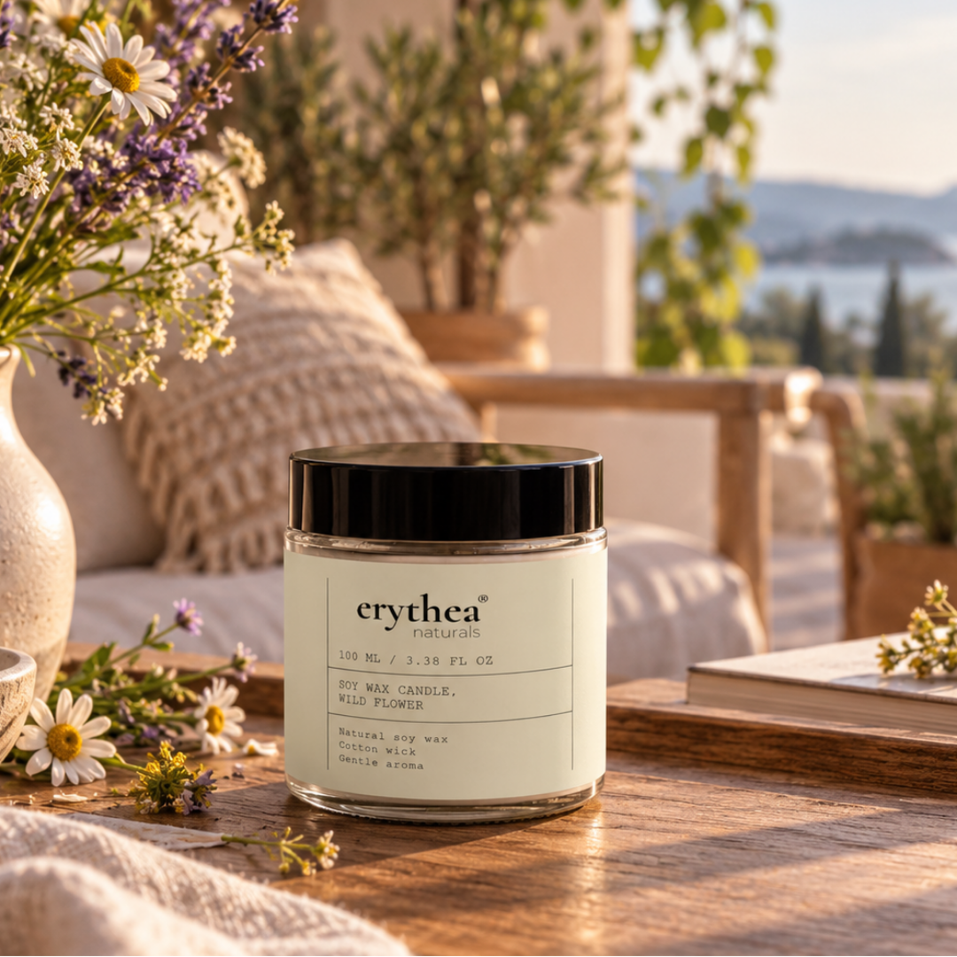 Soy Wax Candle, Wildflower