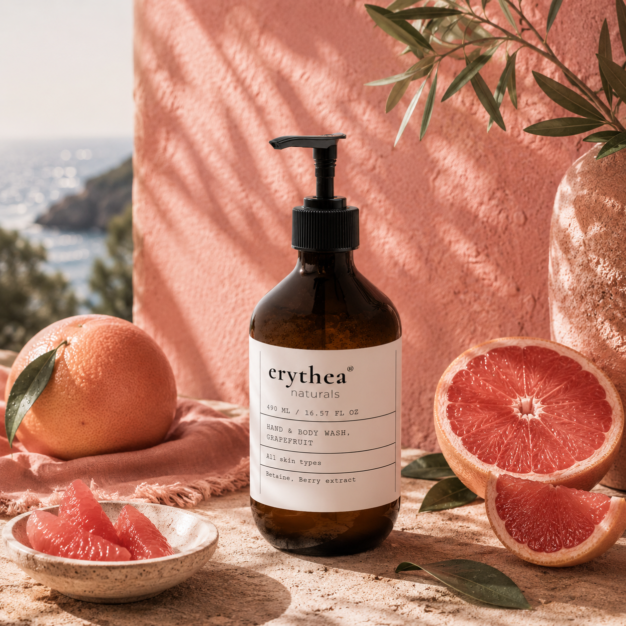Hand & Body Wash, Grapefruit 490 ml