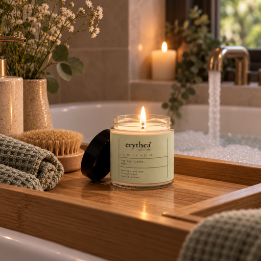 Soy Wax Candle, Moss